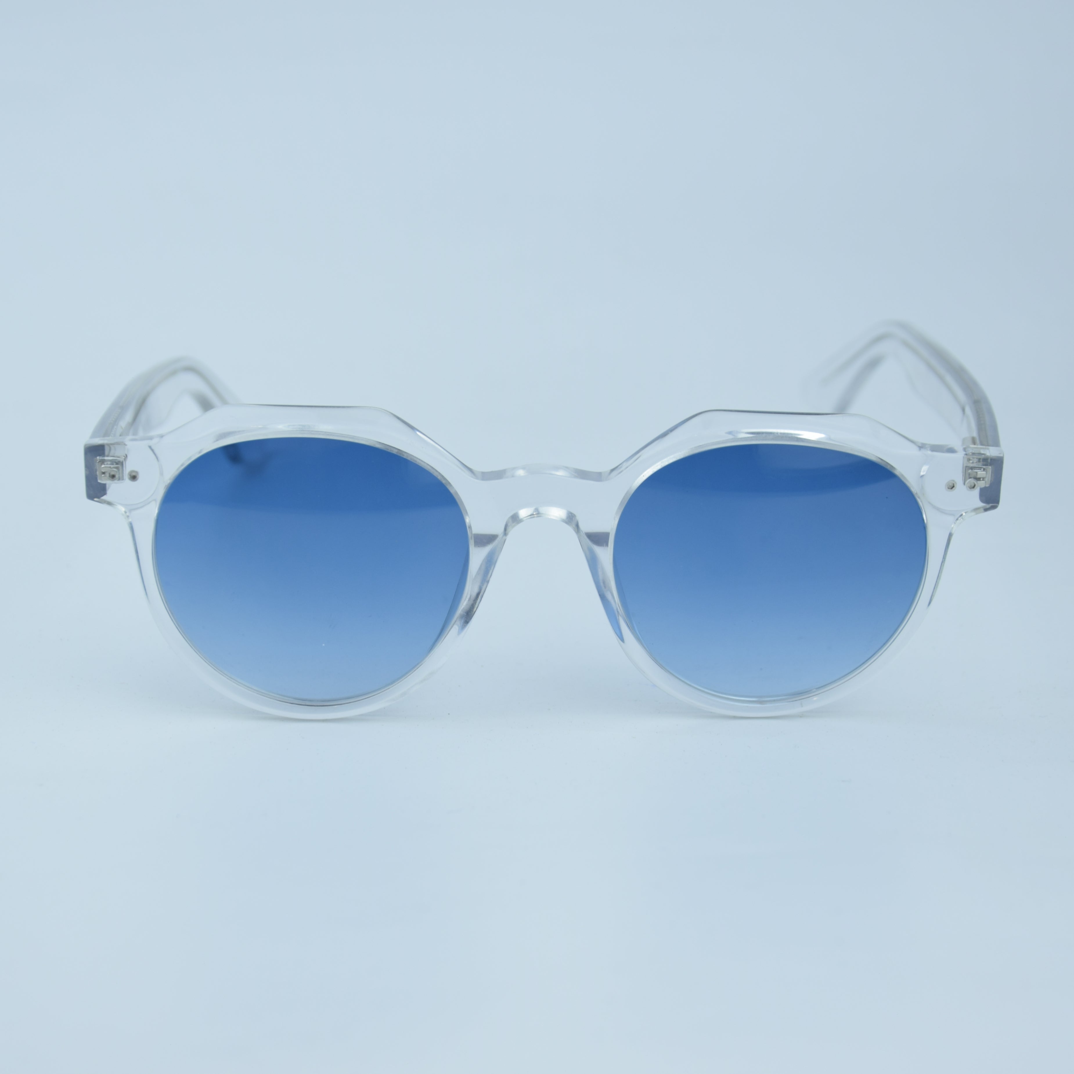 SOLAIRE: MOSCOT R0084 BLEU