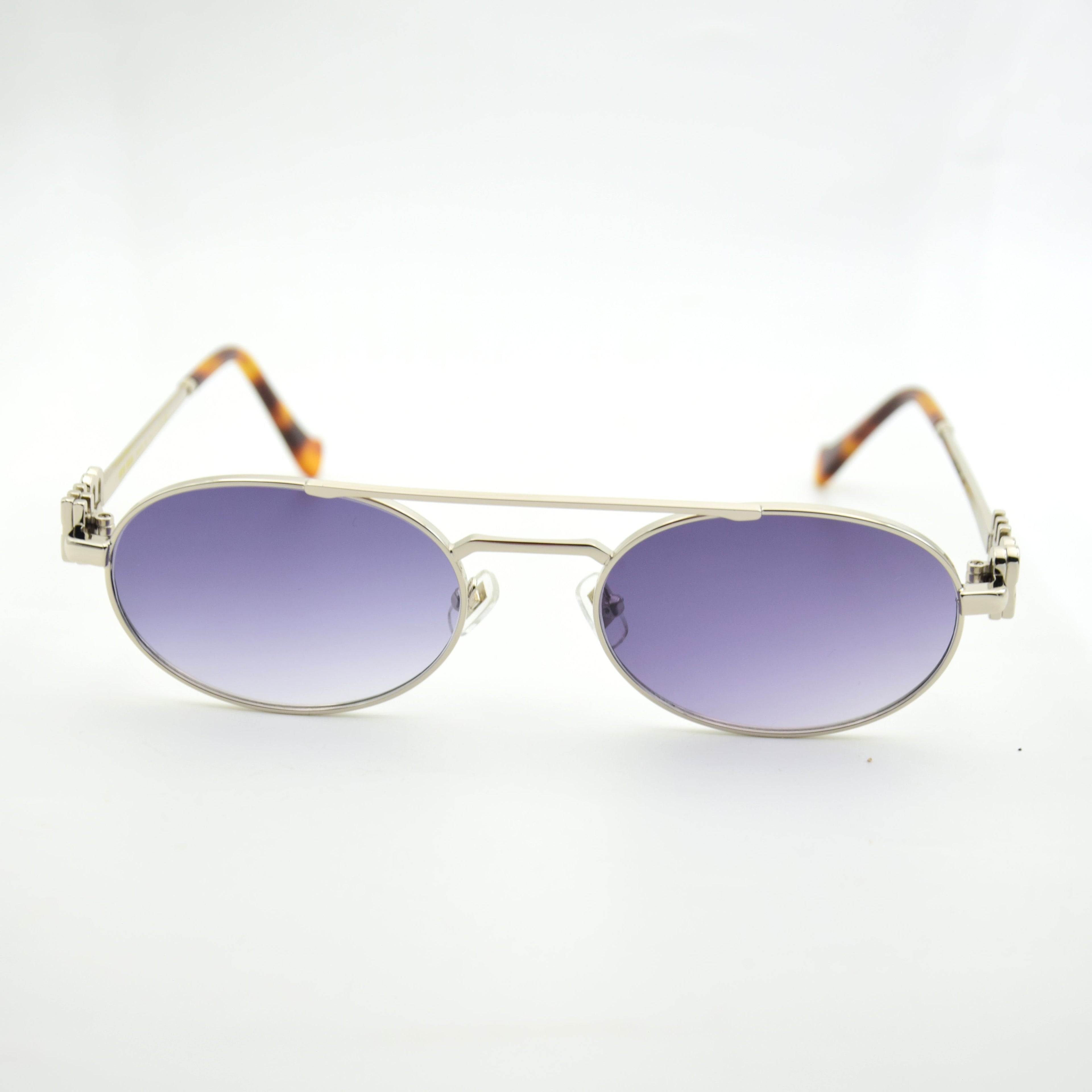 SOLAIRE: MIU MIU MU54ZS SILVER/BLACK