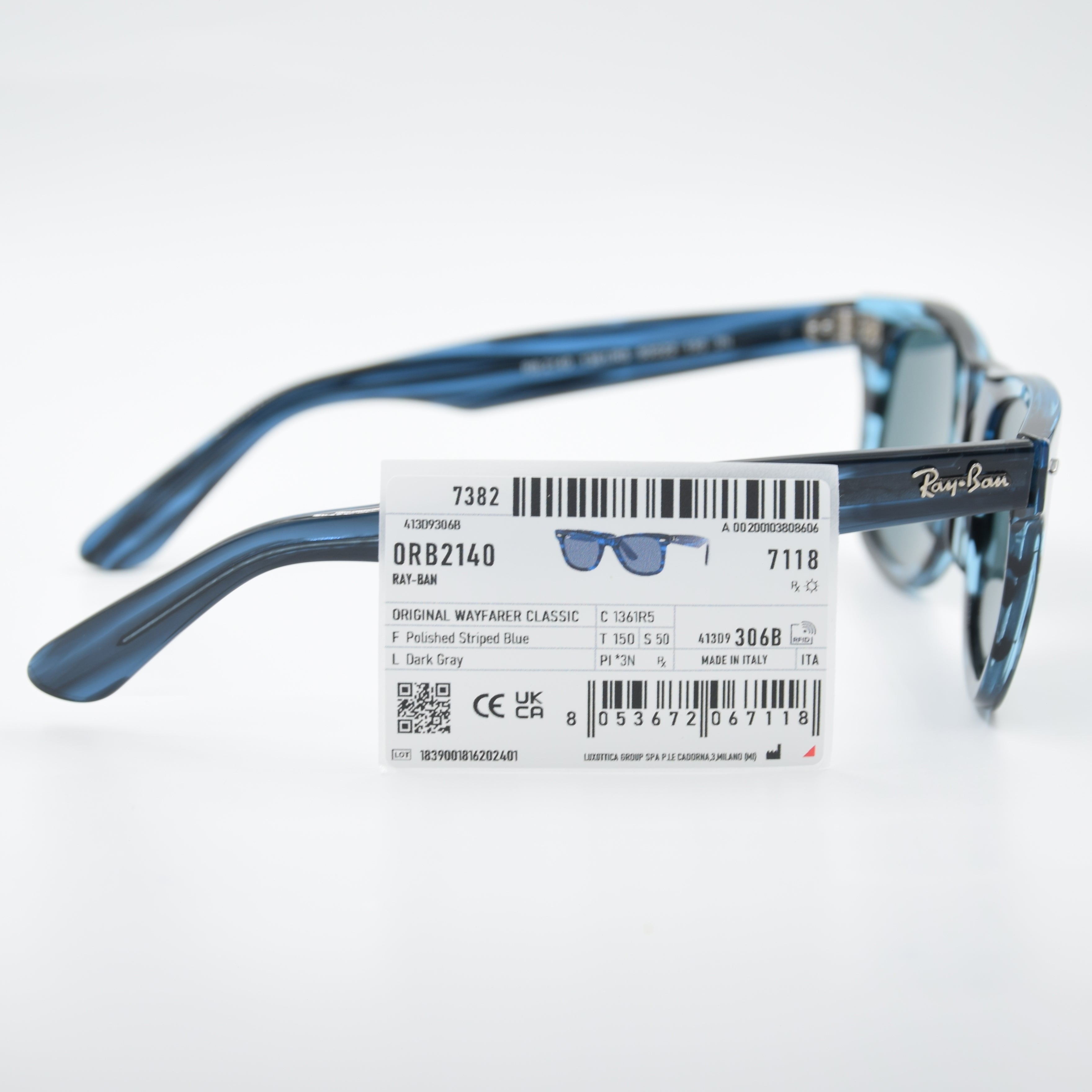 SOLAIRE :RAY-BAN WAYFARER RB2140 1361/R5