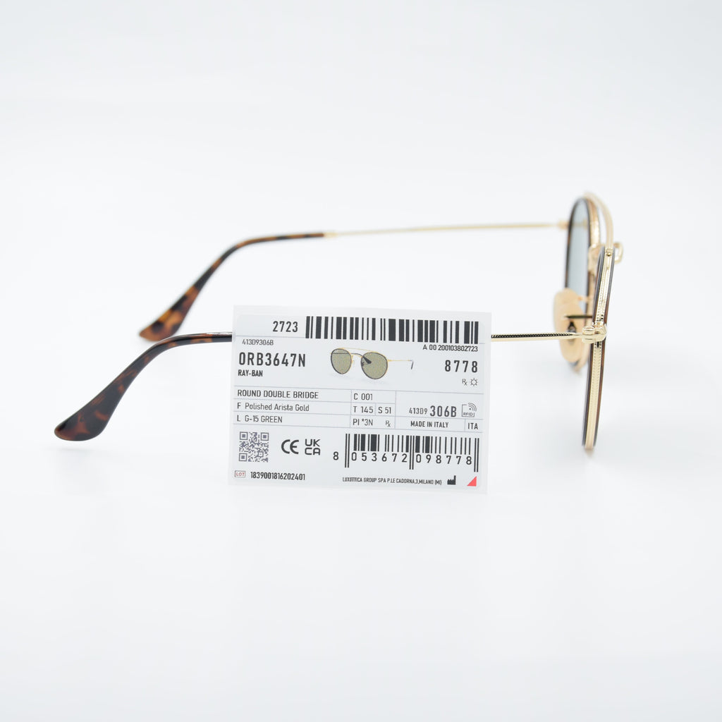 SOLAIRE :RAY-BAN RB3647-N 001