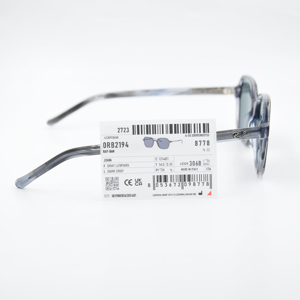 SOLAIRE :RAY-BAN RB2194 JOHN 1314/B1
