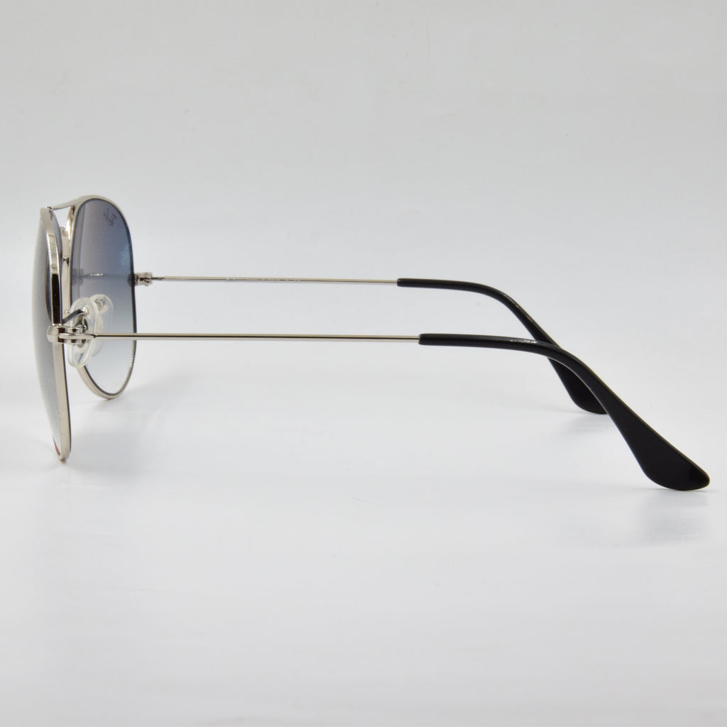 RB3025 AVIATOR LARGE METAL BLEU