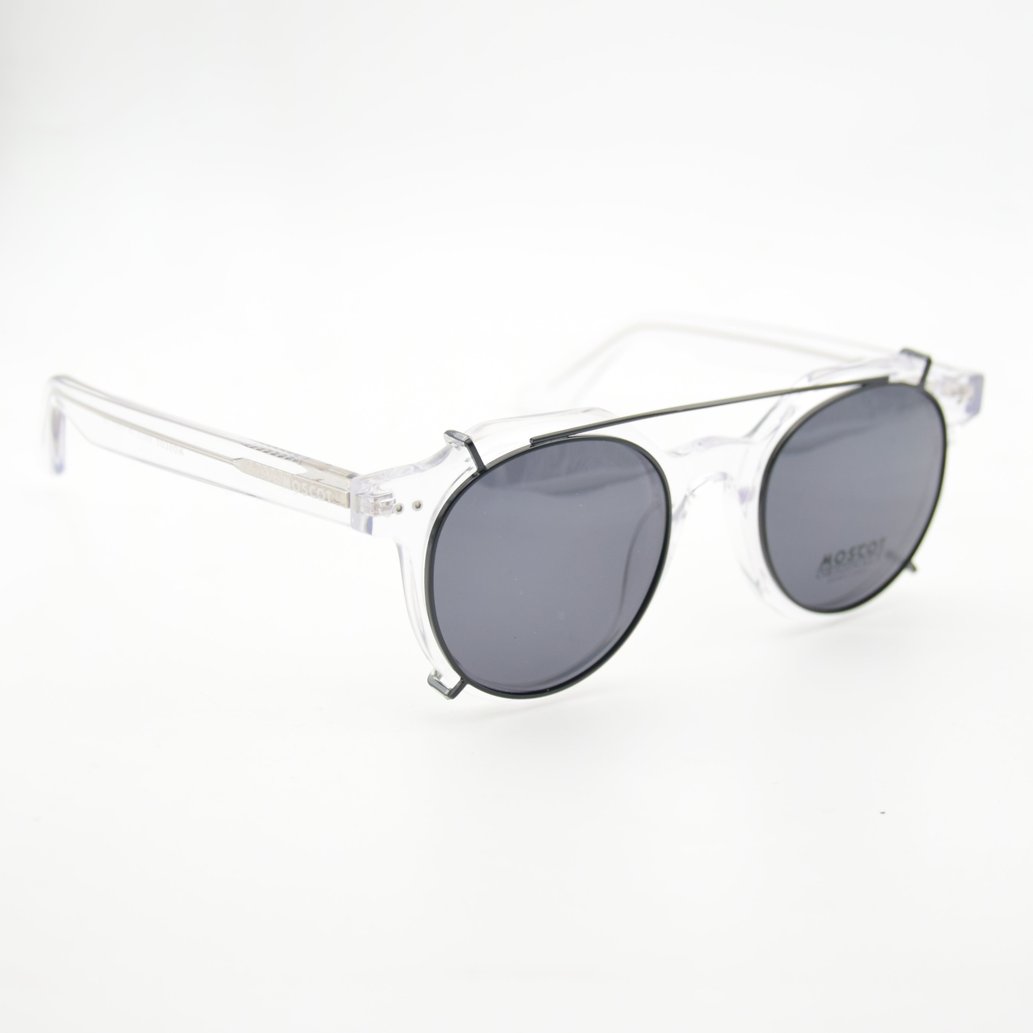 CLIPS : MOSCOT R0084 NOIR/CRYSTAL