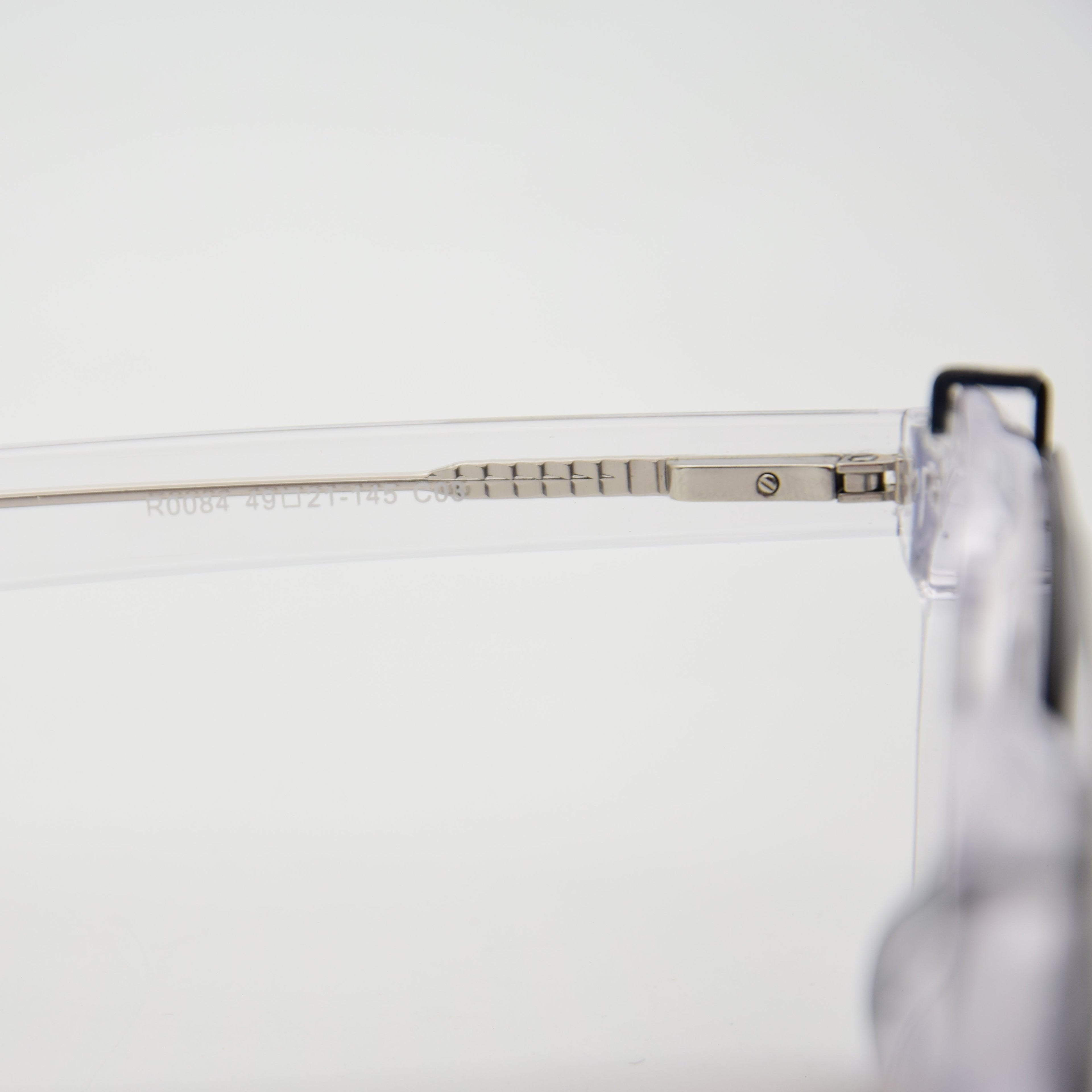 CLIPS : MOSCOT R0084 NOIR/CRYSTAL