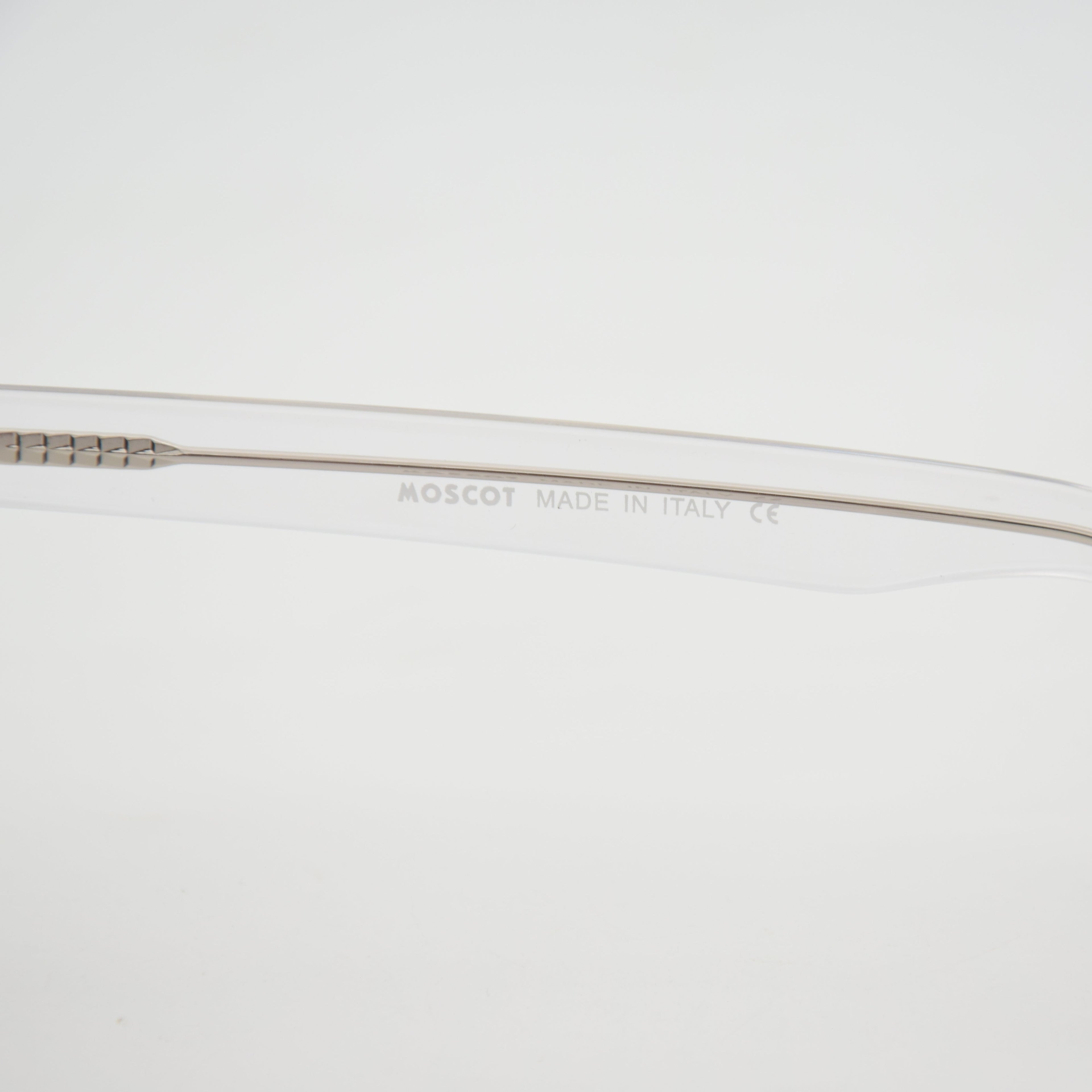 CLIPS : MOSCOT R0084 NOIR/CRYSTAL