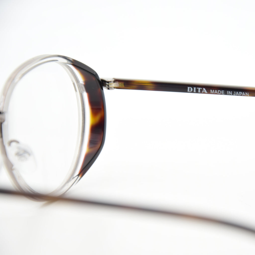 OPTIQUE : DITA 1862 CRYSTAL/HAVANE C02