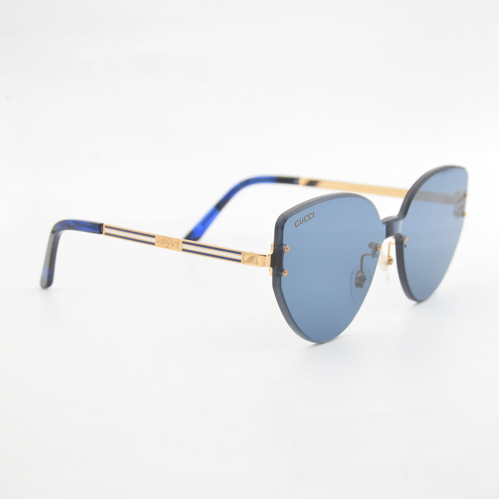 SOLAIRE :GUCCI GG1624 BLEU/GOLD