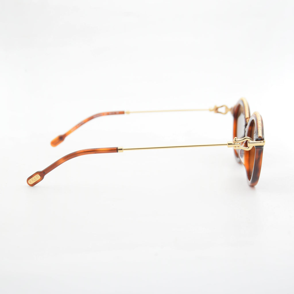 SOLAIRE :FRED FG40004U MARRON/HAVANE